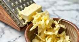 chill butter before grating