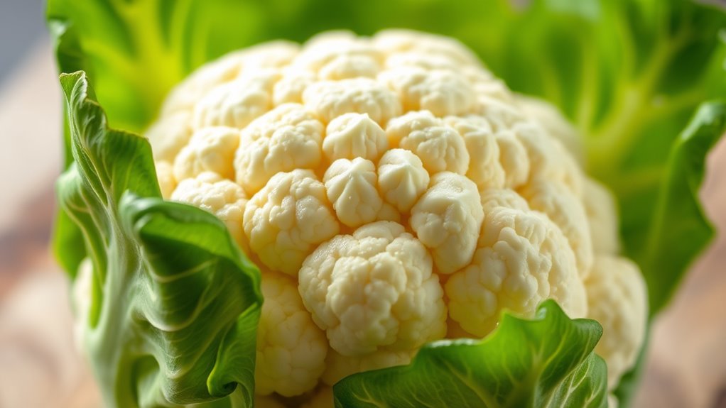 choose dense vibrant cauliflower