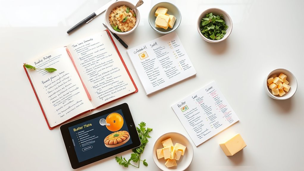 choose diverse accessible recipes