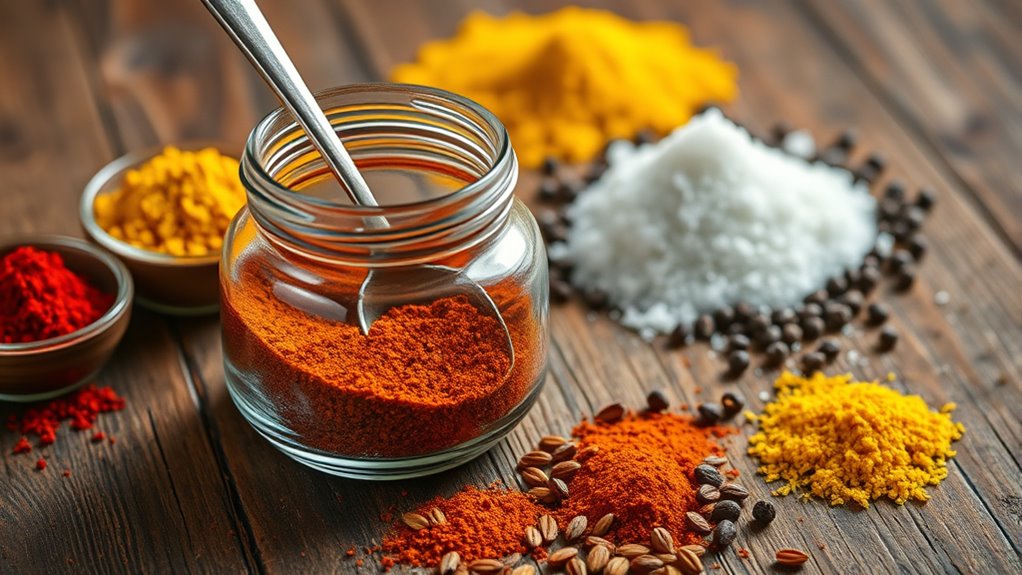 choose fresh balanced spices