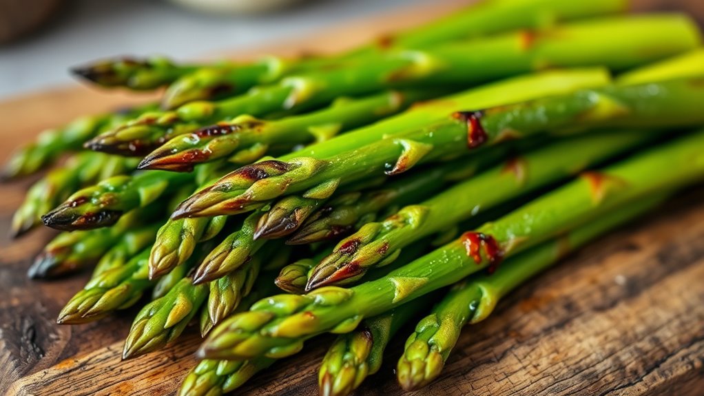 choose fresh tender spears