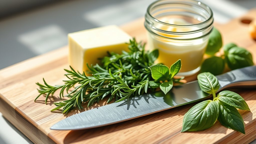 choose fresh vibrant herbs