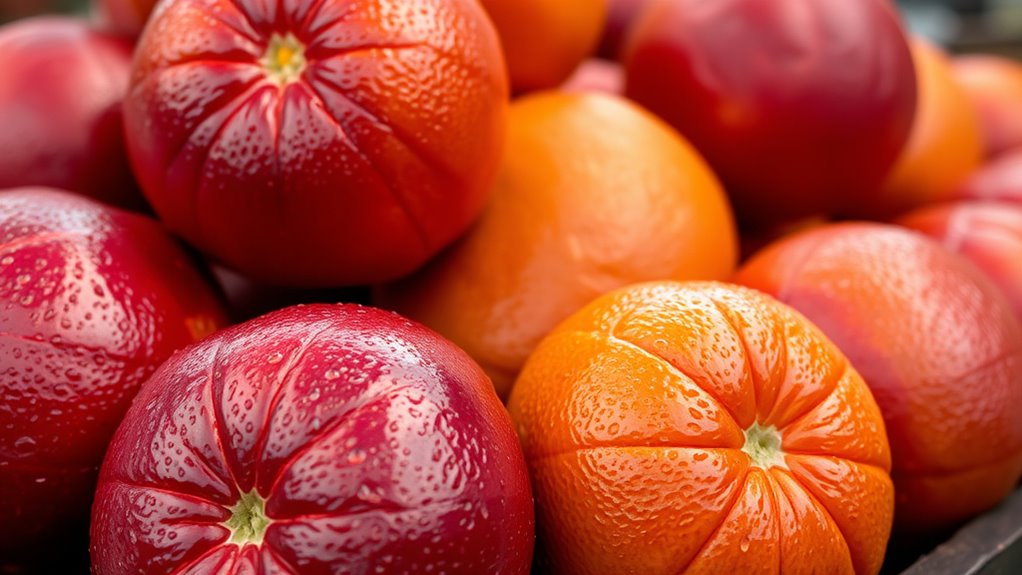 choose ripe seasonal blood oranges