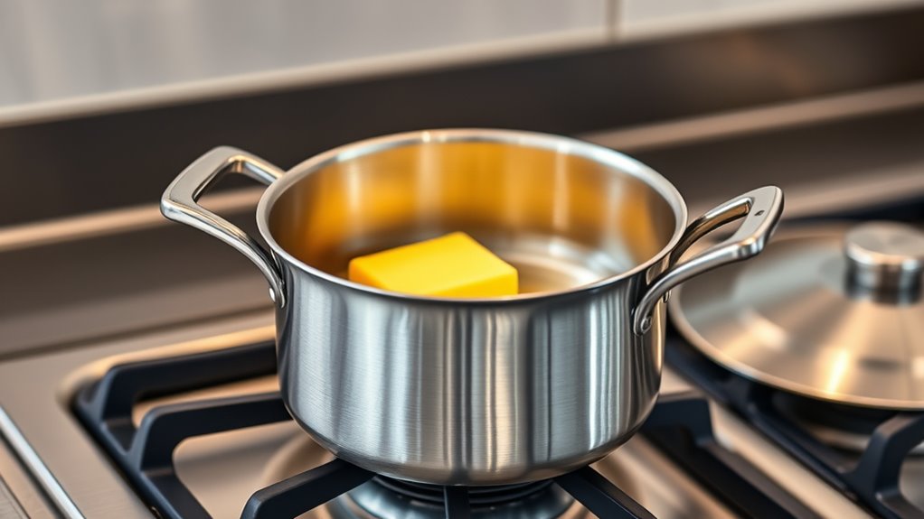 choosing durable safe easy to clean stove top butter melter