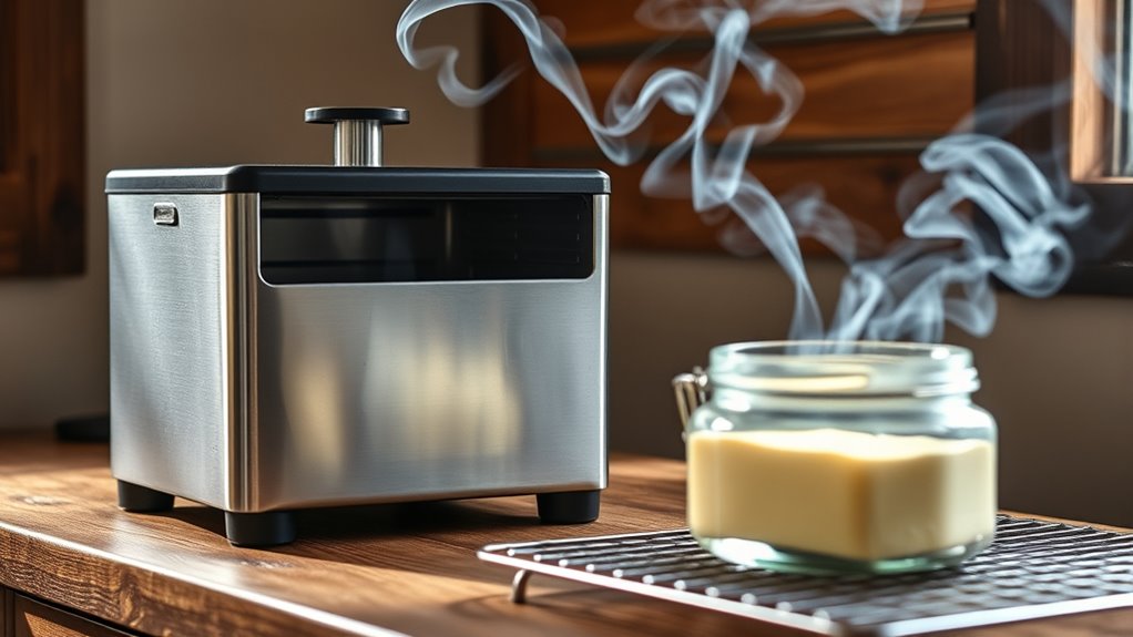 cold smoke apparatus setup