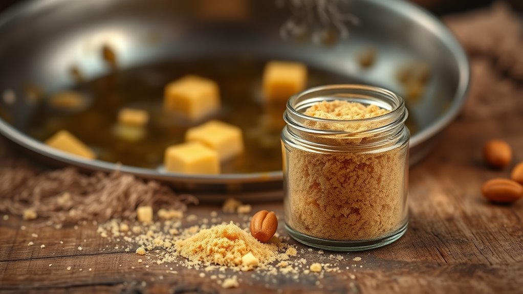 cook butter until nutty