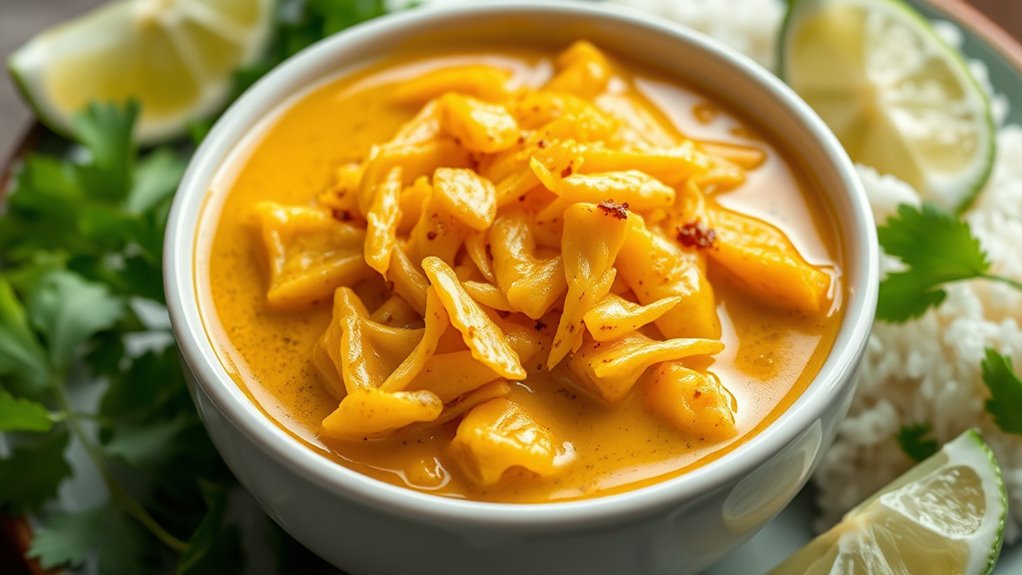 cook spices simmer coconut
