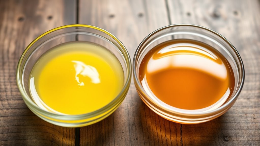 cooking fats for different uses