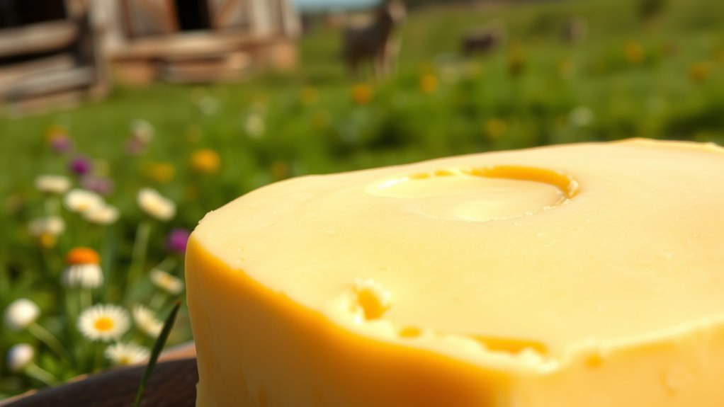cow diet influences butter color