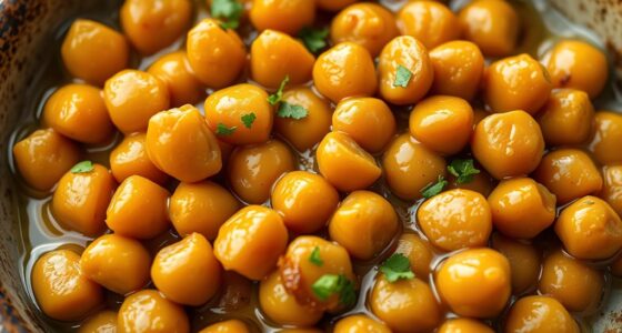 creamy butter braised chickpeas