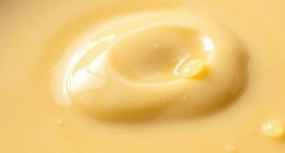 creamy butter soup emulsion