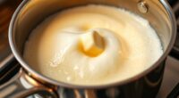 creating light frothy sauces
