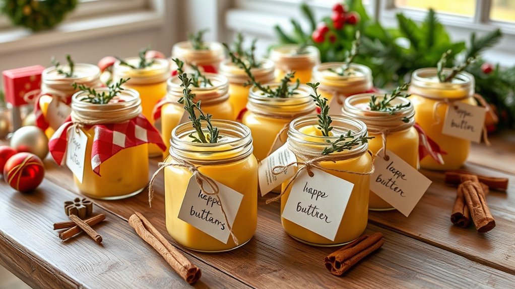 creative butter gift wrapping
