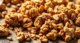 crunchy homemade granola clusters