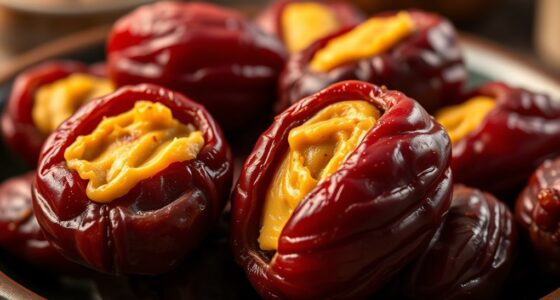 dates stuffed with spiced butter