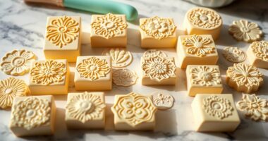 decorative butter stamp molds