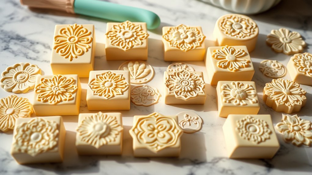 decorative butter stamp molds