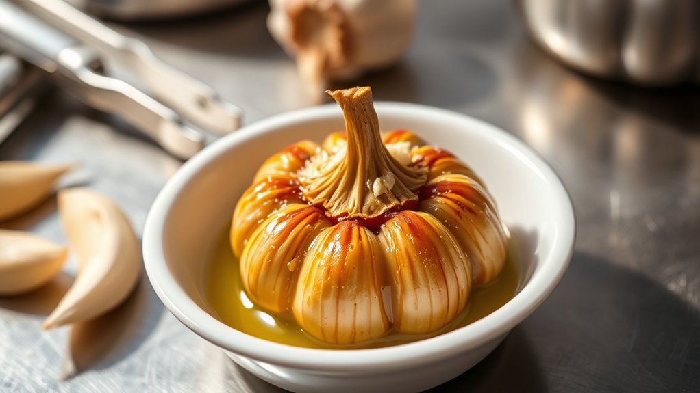 discard contaminated garlic butter