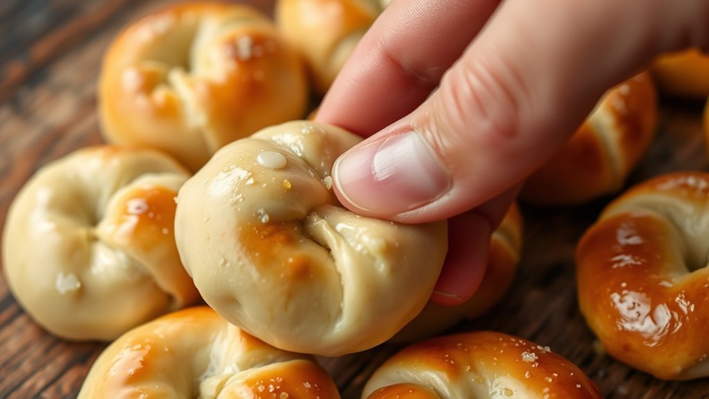 dough elasticity finger test