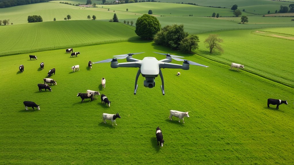 drone based cattle health monitoring