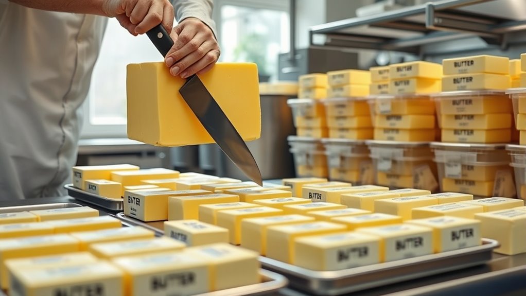 efficient butter portioning techniques