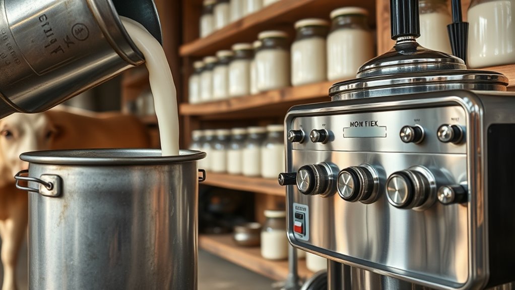 efficient dairy cream separation