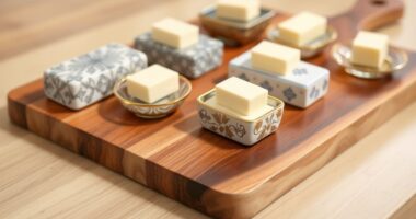 elegant butter dish sets
