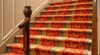 elegant durable silk stair runners