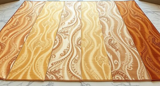 elegant metallic silk rugs