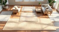 elegant neutral silk carpets