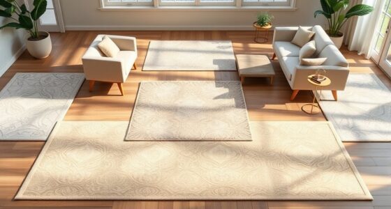 elegant neutral silk carpets