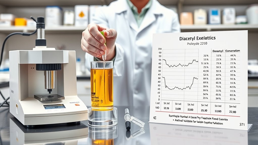 ensure accurate diacetyl measurement