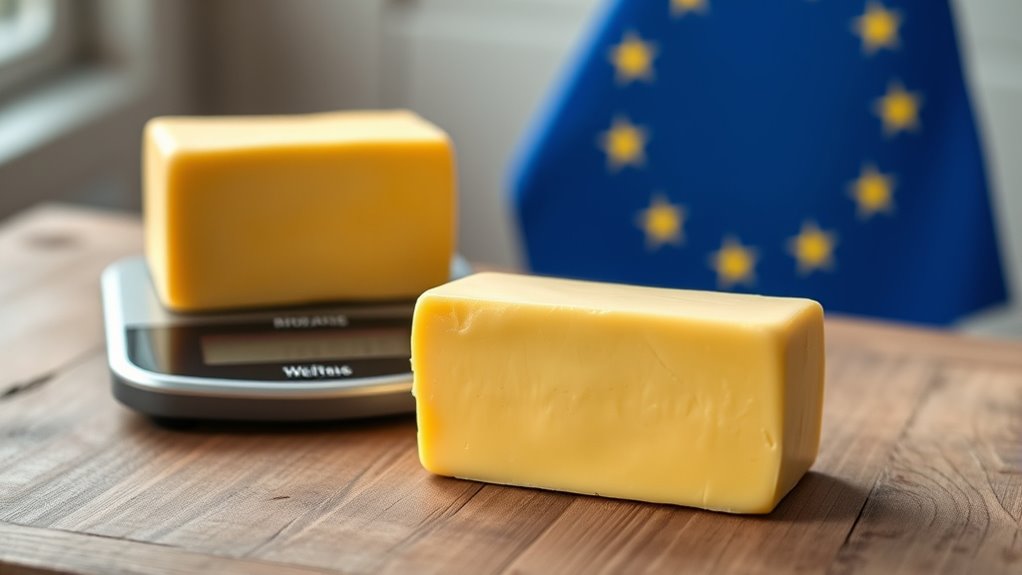 eu butter fat standards