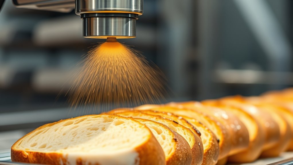 evenly buttered bread appearance