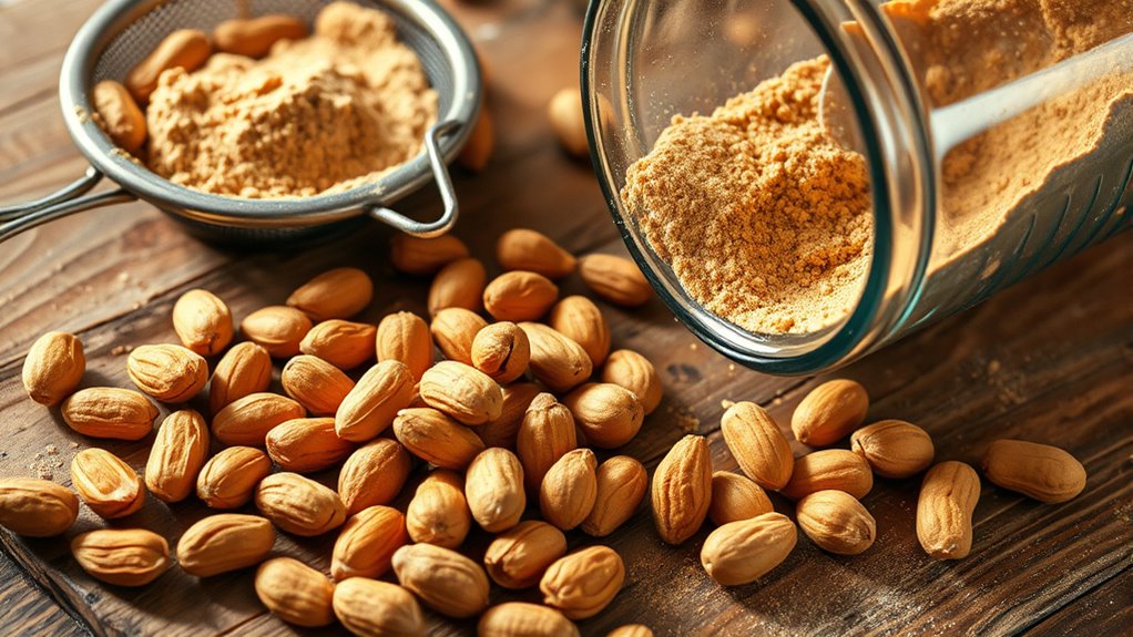 evenly roasted flavorful peanuts