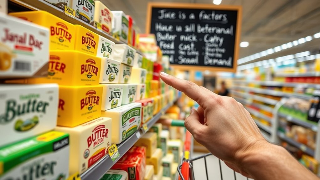 factors affecting butter prices