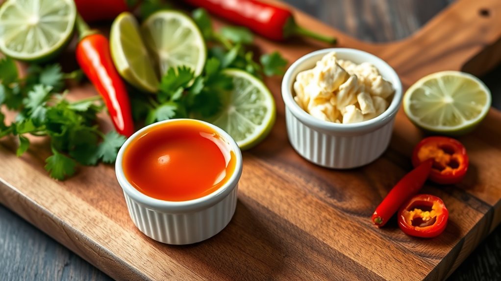 fiery tangy flavorful spread