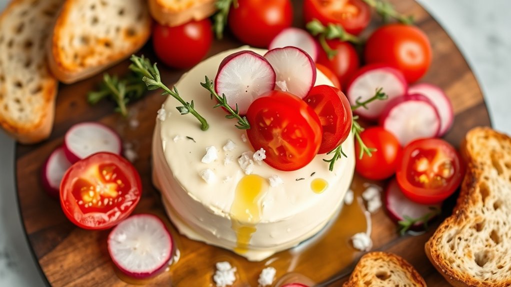fresh colorful topping ideas