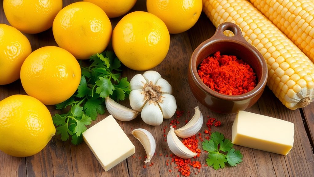 gather fresh flavorful ingredients