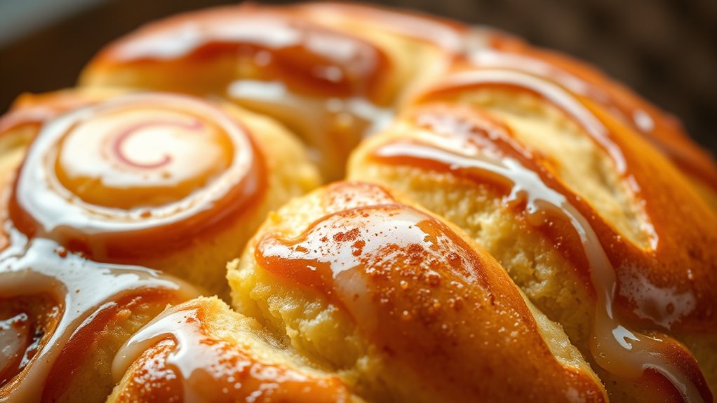 gently heat butter add cinnamon