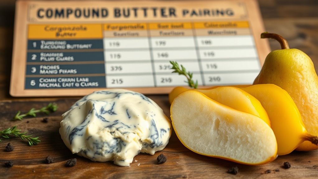 gorgonzola pears sweetness