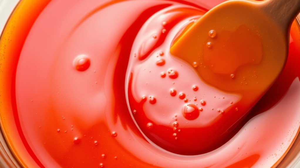 gradually mix whisk steadily