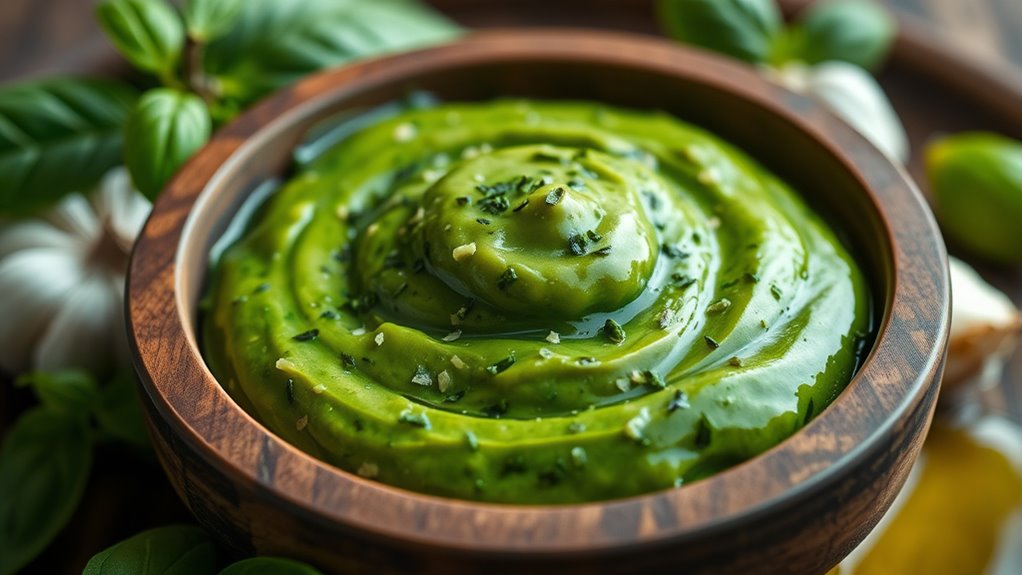 herbs butter garlic balance