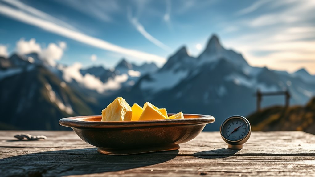 high altitude butter storage techniques