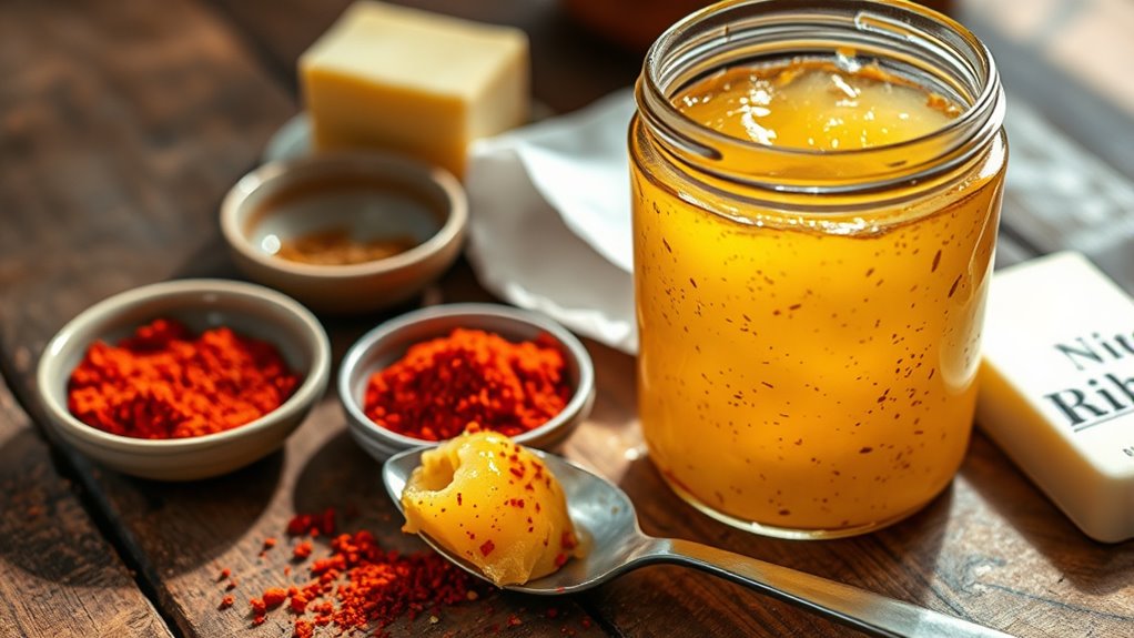 homemade aromatic spice infusion