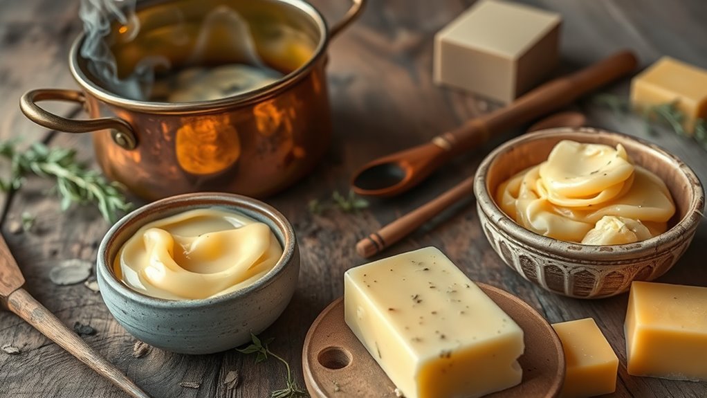 homemade butter wax preparation
