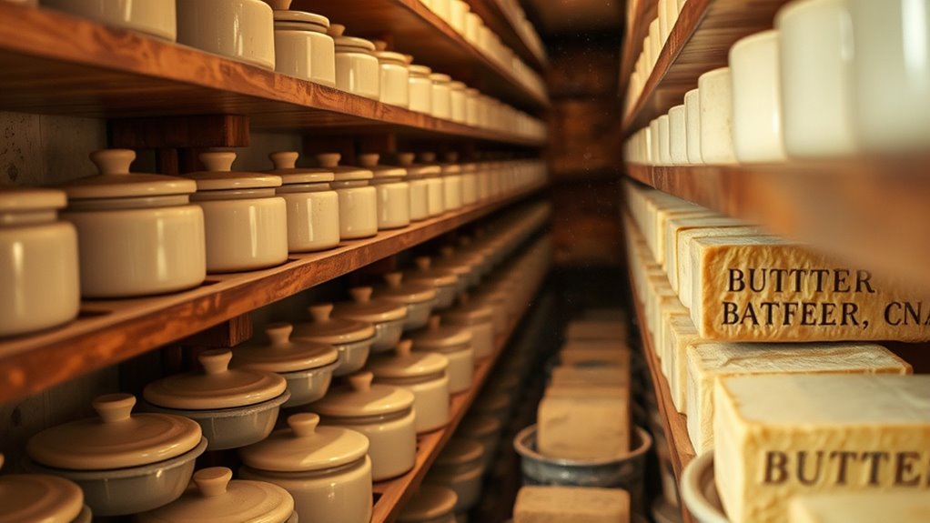 humidity management enhances butter aging