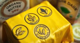 important organic butter labels