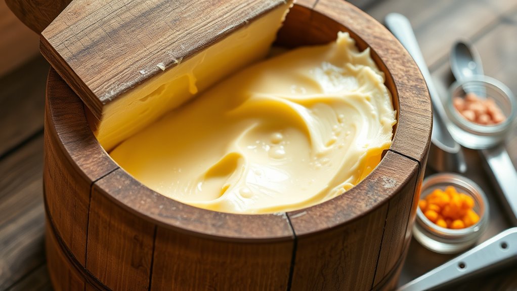 incorporate cultures during churning