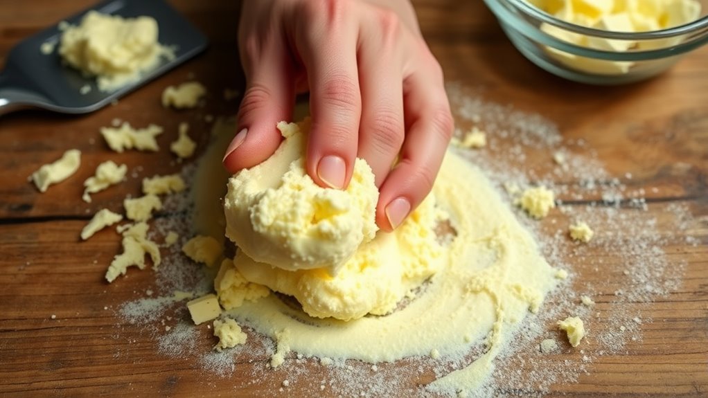 knead shape handle carefully